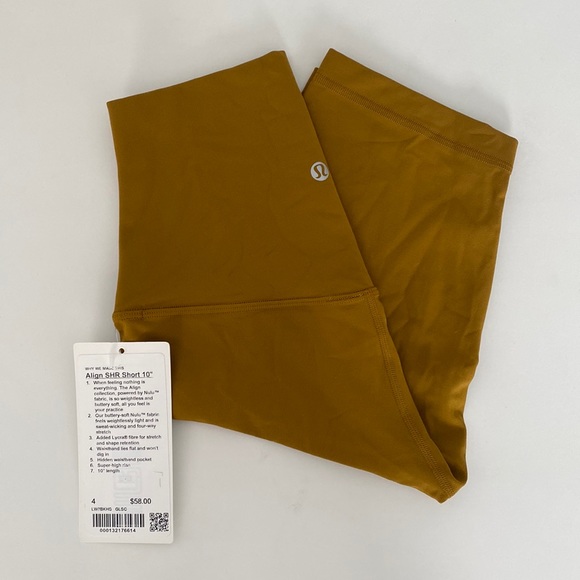Lululemon biker short Align material - Picture 1 of 1